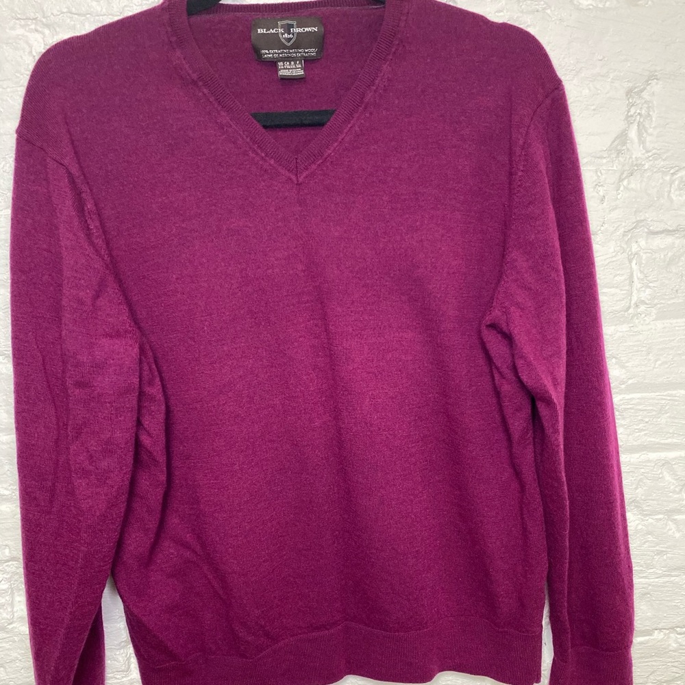 🔥BlackBrown 1826 Wool Sweater Mens XXL🔥